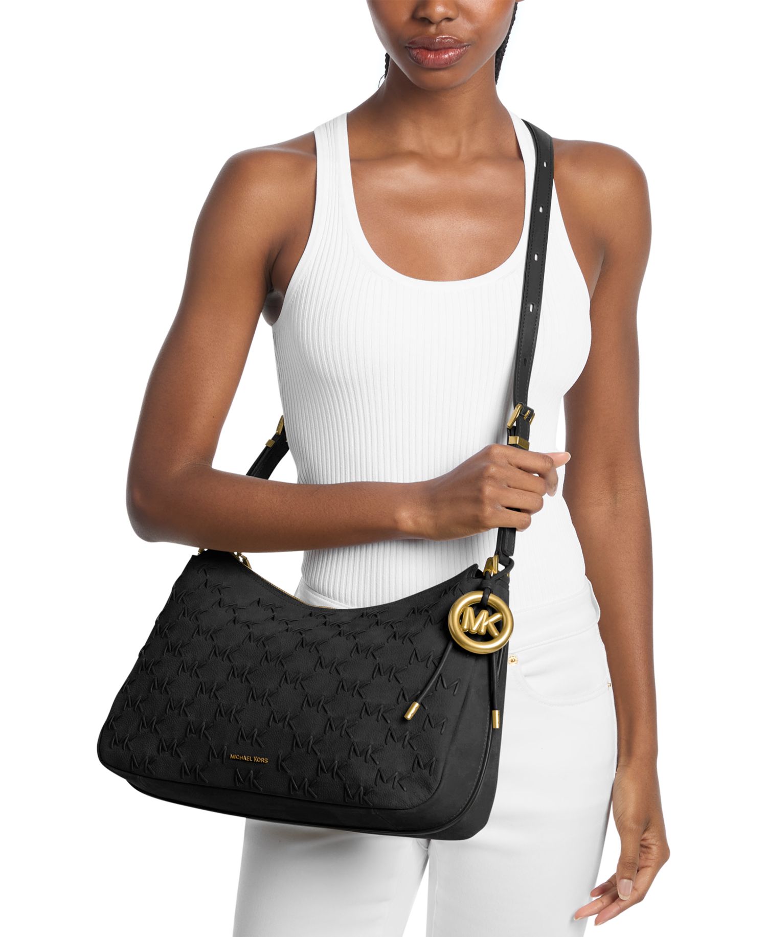 Nolita Medium Zip-Top Convertible Shoulder Handbag