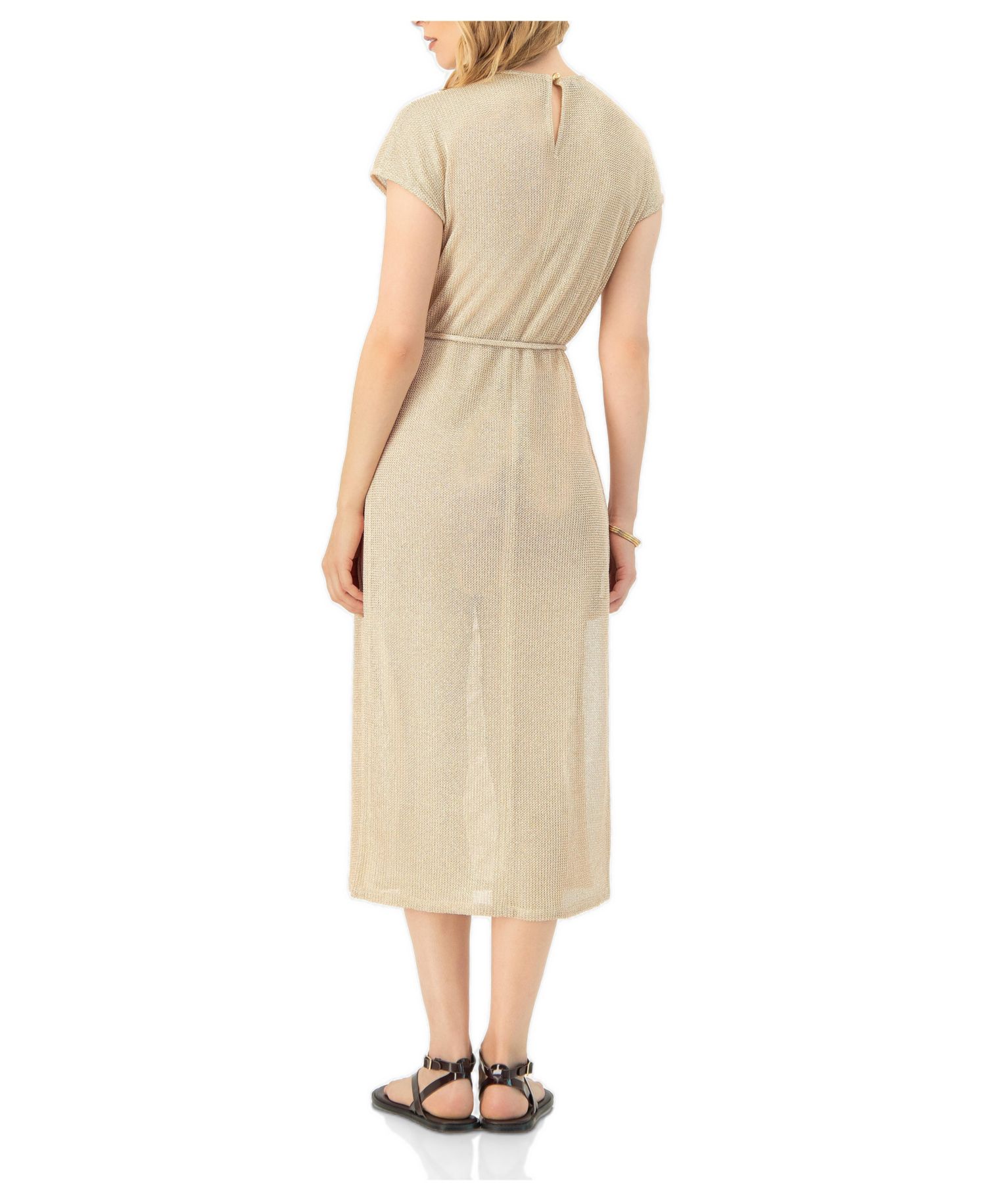 Women's Knitted Tunic With Side Slits
