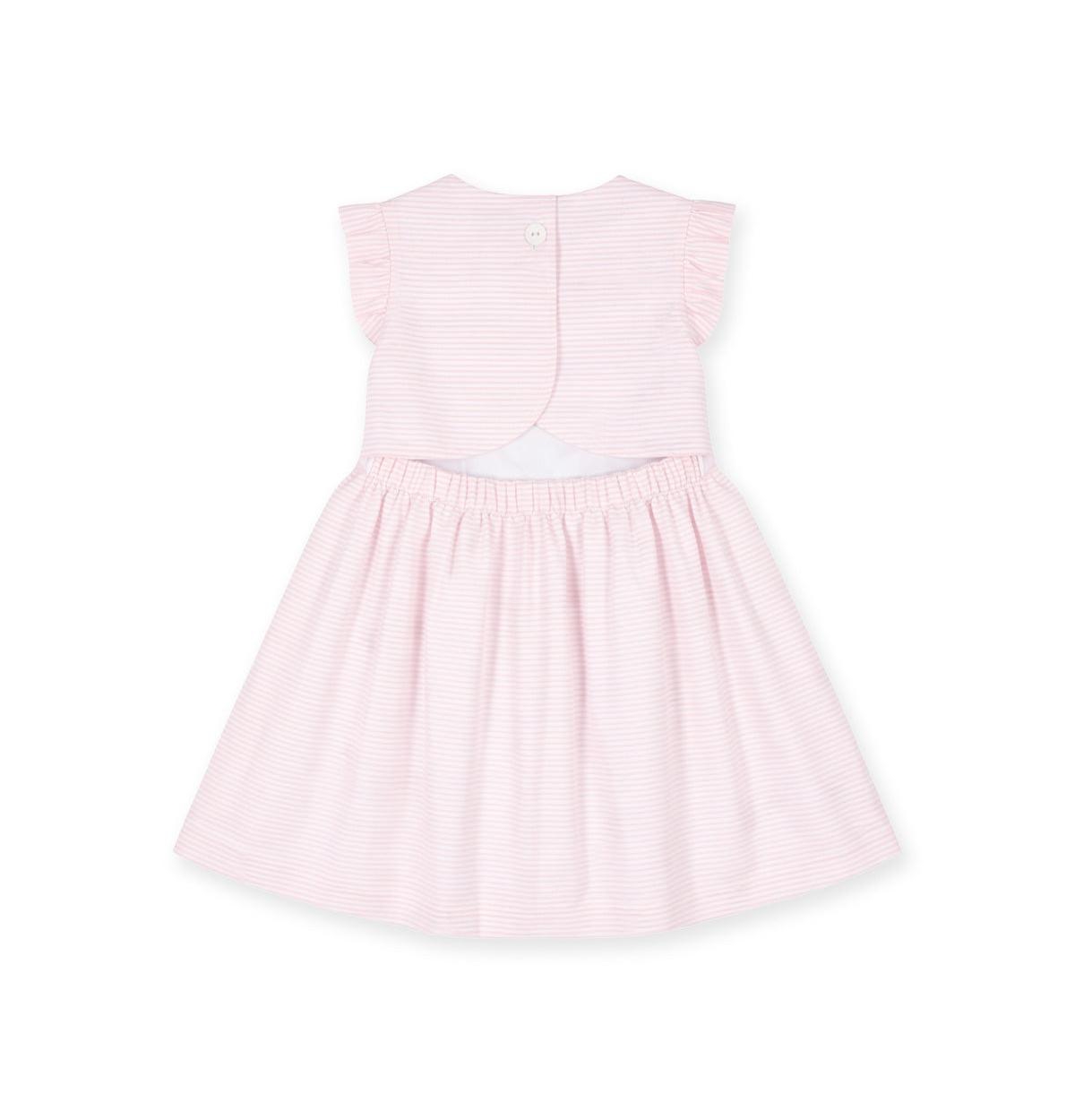 Florence Eiseman Little Girls Seersucker Dress with Cupcakes