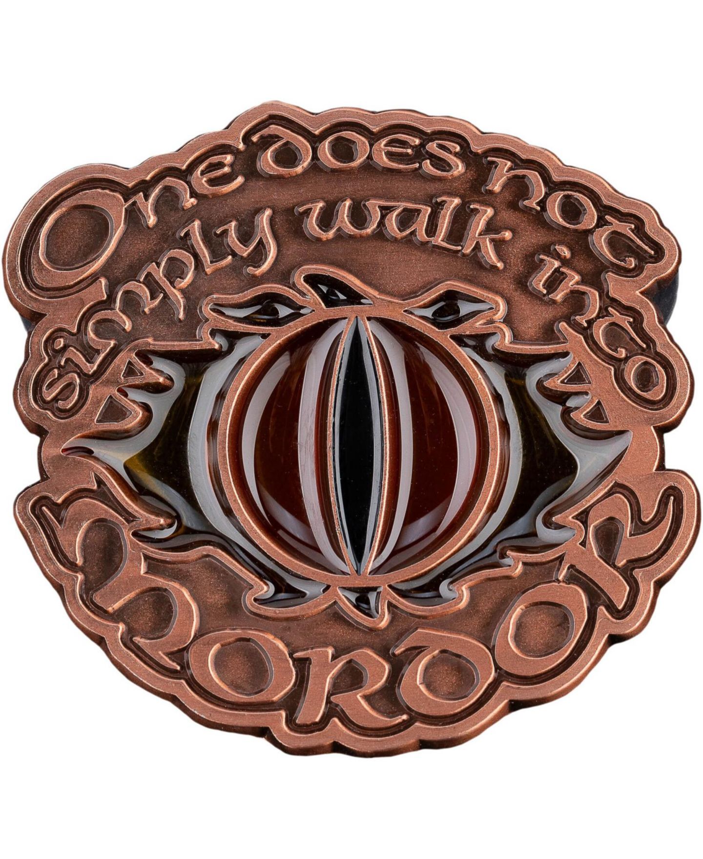 Детские фигурки WETA Workshop The Lord of the Rings Trilogy - One Does Not Simply Walk Into Mordor Enamel Pin — фото 2