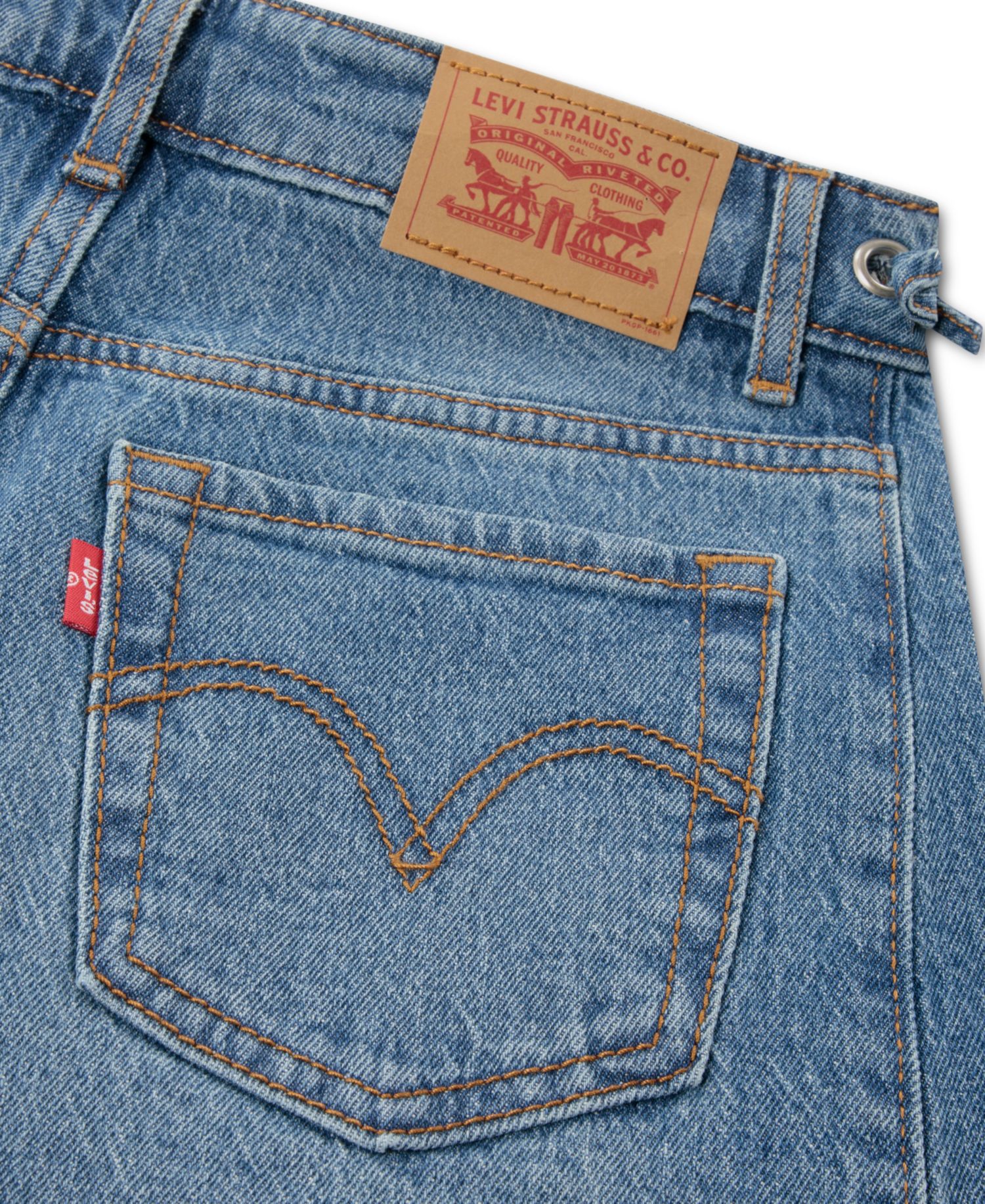 Girls' 7-16 Middy Balloon Leg Jeans