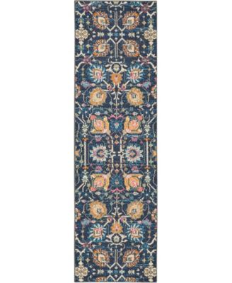 Nourison Home Passion PSN01 2'2" x 7'6" Runner Area Rug