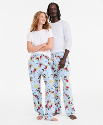 Men's & Women's Mickey Mouse Microfleece Pajama Pants