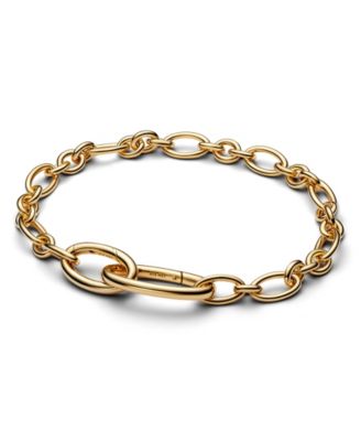 Openable Oval Link Chain Bracelet
