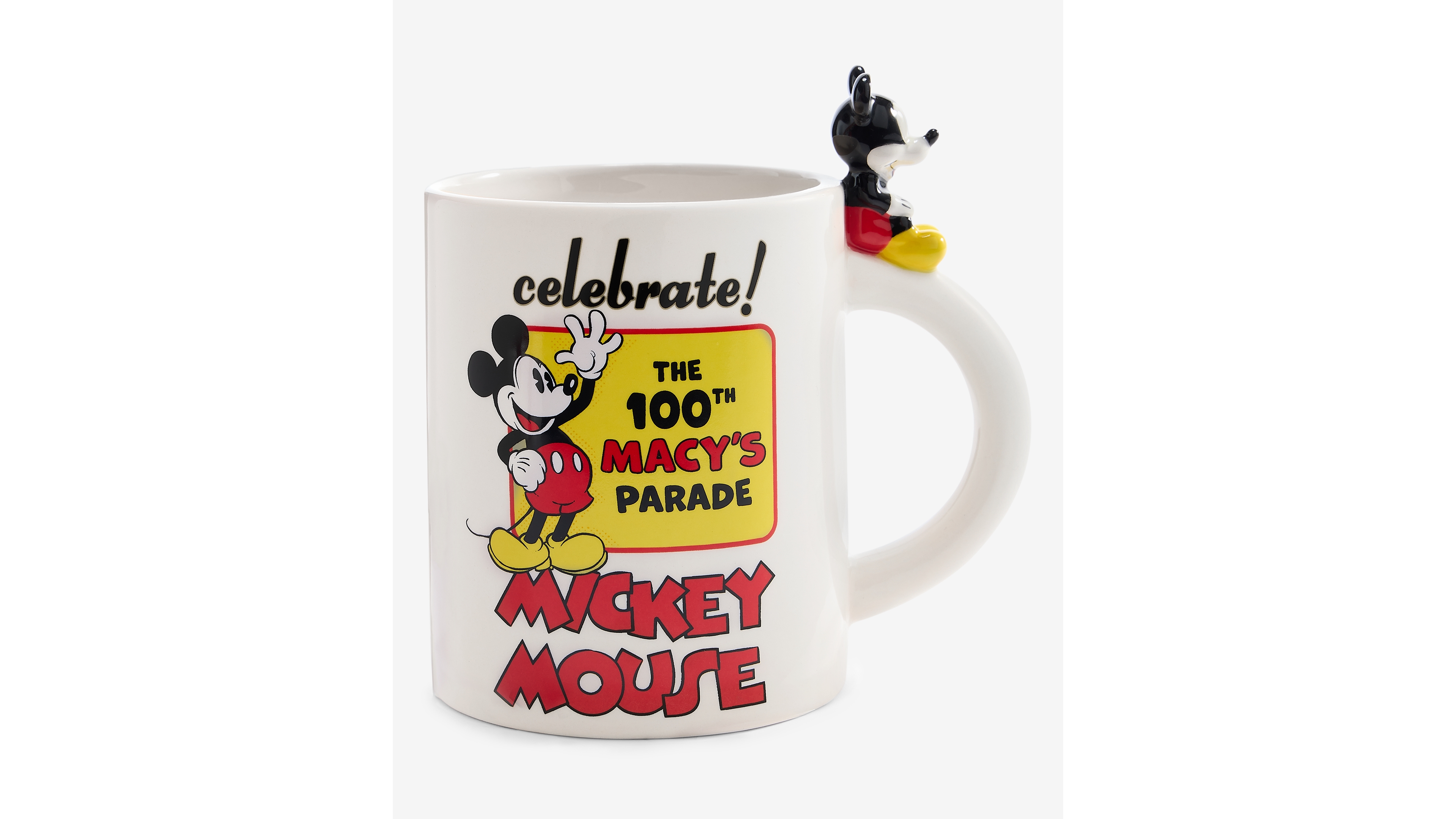 Disney | Macy's Celebrate The 100th Macy's Parade Mickey Mouse Mug, Macy's Exclusive