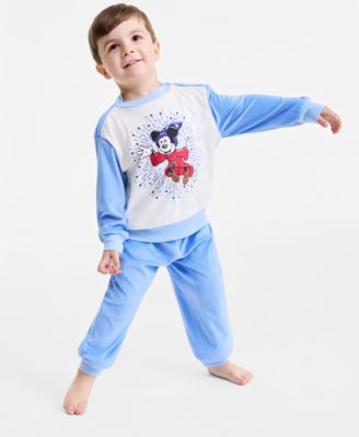 Toddler & Little Kids 2T-7 Sorcerer's Apprentice Mickey Pajama Set