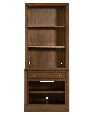 Amren 31" Wood Open Base With Drawer And Open Hutch