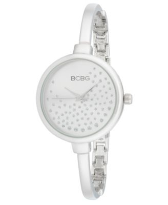 Women's Quartz Round Silver Stainless Steel Watch 32mm