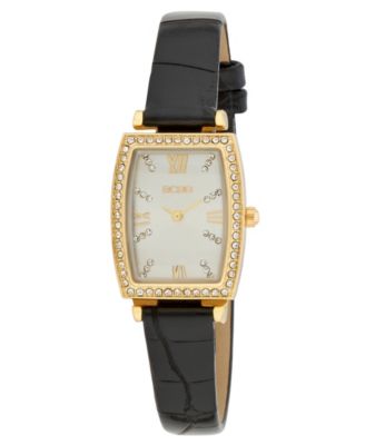 Bcbg Women's Quartz Tonneau Gold Stainless Steel Watch 26mm - Gold