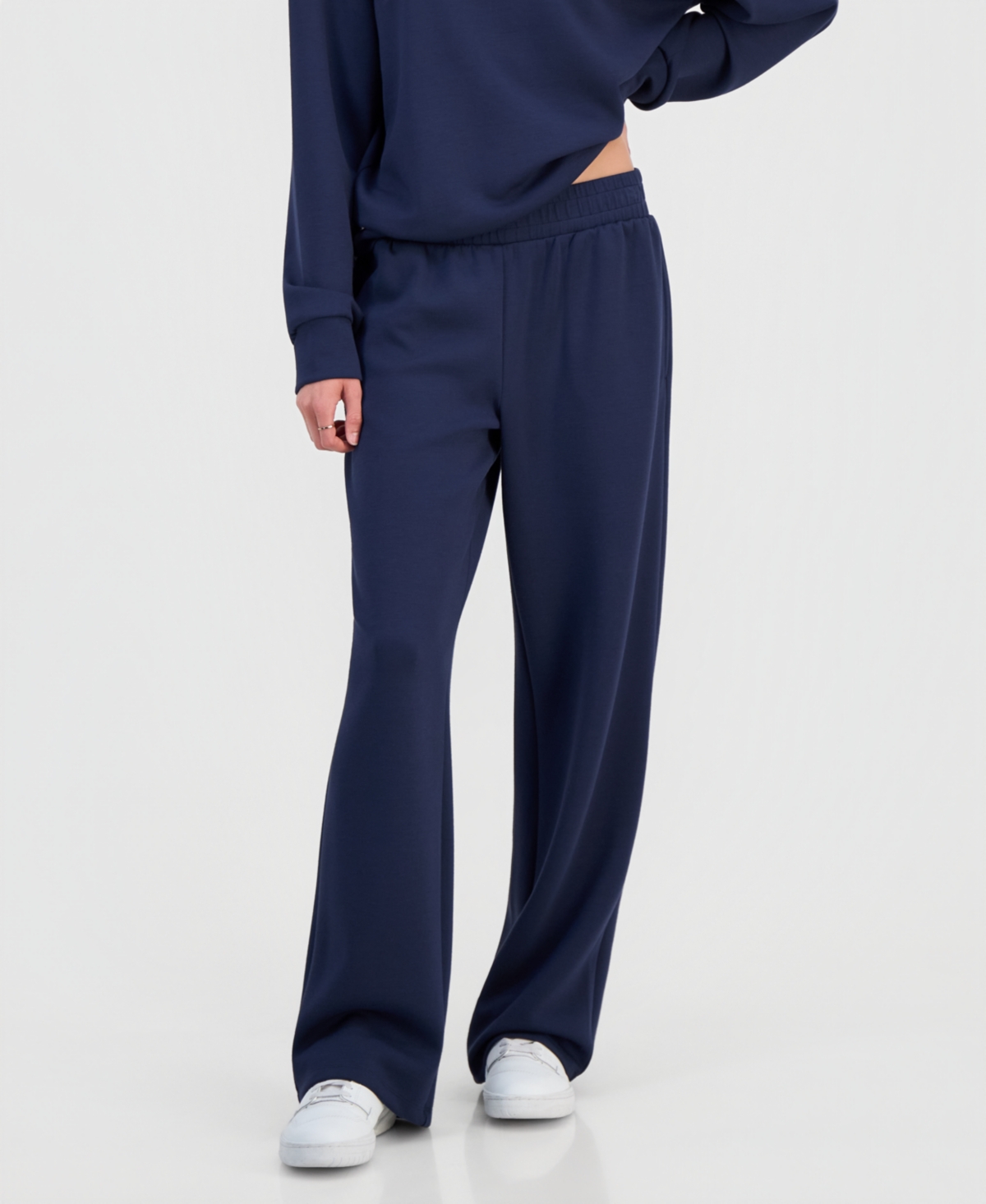 Fvr Drm Juniors' High Rise Pull On Scuba Sweatpants