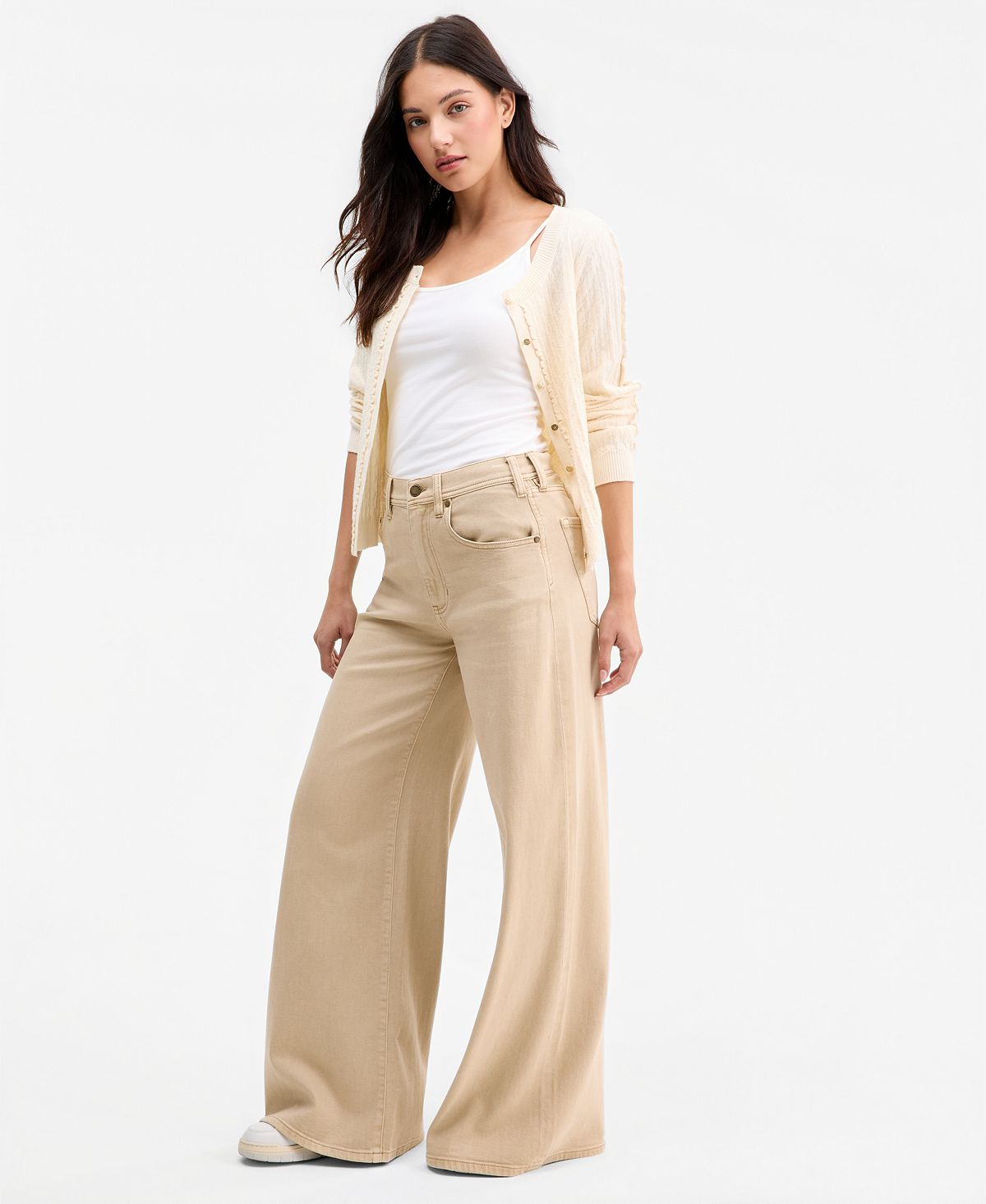 Liverpool Los Angeles Women's Kit High-Rise Wide-Leg Jeans view 4 — MAYCSS fashion products