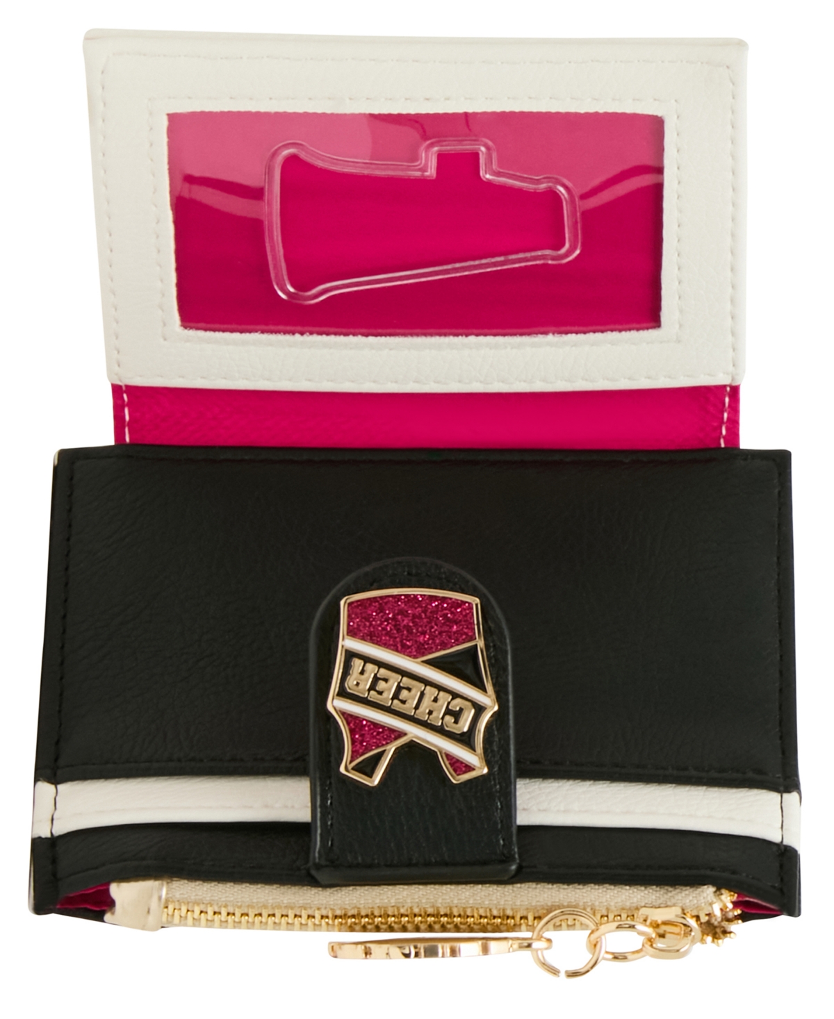 Betsey Johnson Go Fight Win Mini Snap Wallet