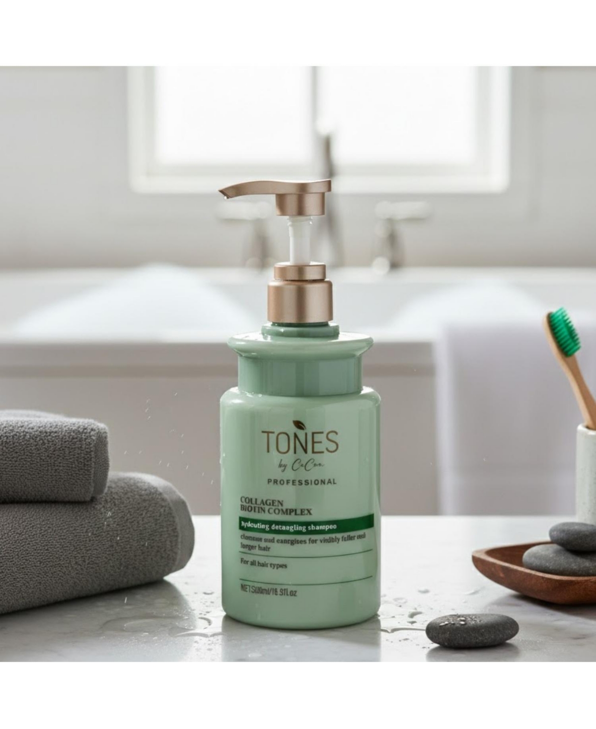 Tones By CoCoa Collagen Biotin Complex Shampoo 500 Millilitre