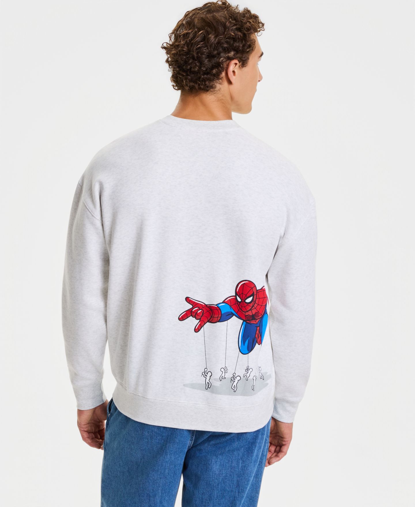 Толстовка Marvel | Macy's Spider-Man 100th Parade Balloon Graphic Crewneck — фото 2
