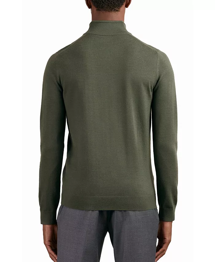 Men's Blackhall Half Zip Funnel Merino Wool Jumper Sweater - thumbnail 5