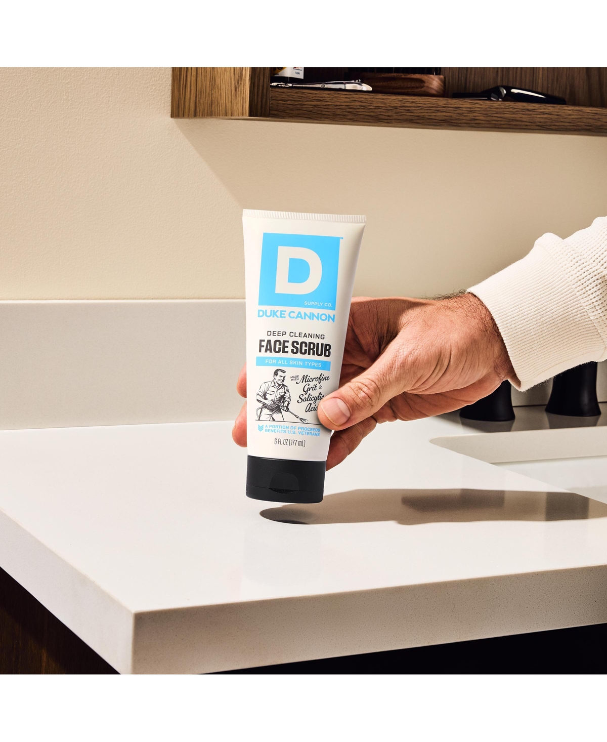 Duke Cannon Supply Co. Deep Cleaning Face Scrub