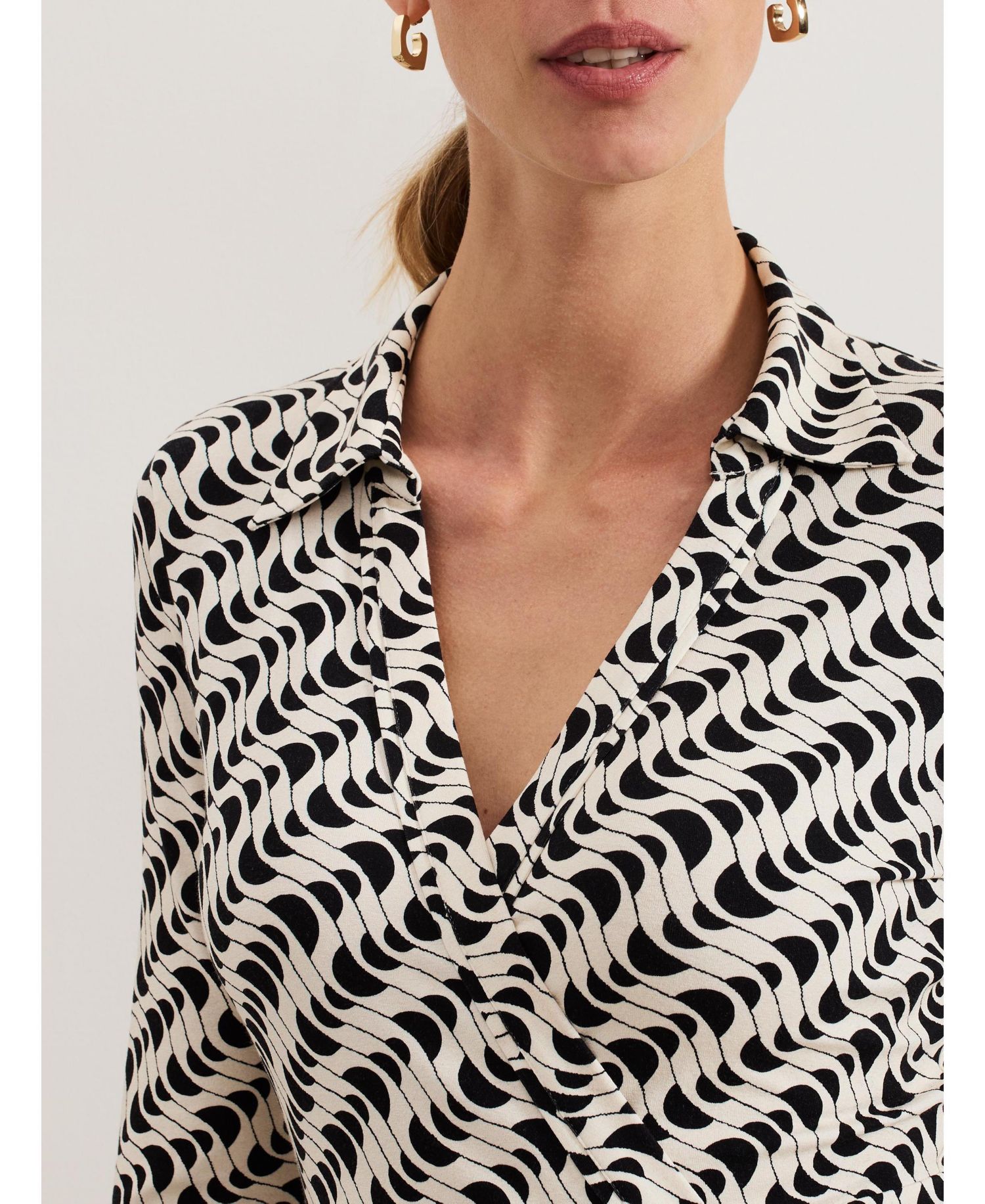 Women's Gina Geo Wrap Dress