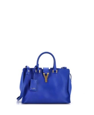 Small Classic Y Cabas Leather