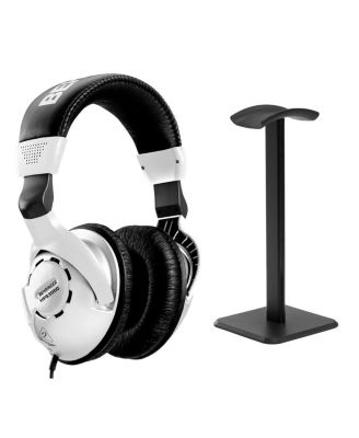 HPS3000 Closed Back Over Ear High Performance Studio Headphones, Bundle with Desktop Headphone Stand