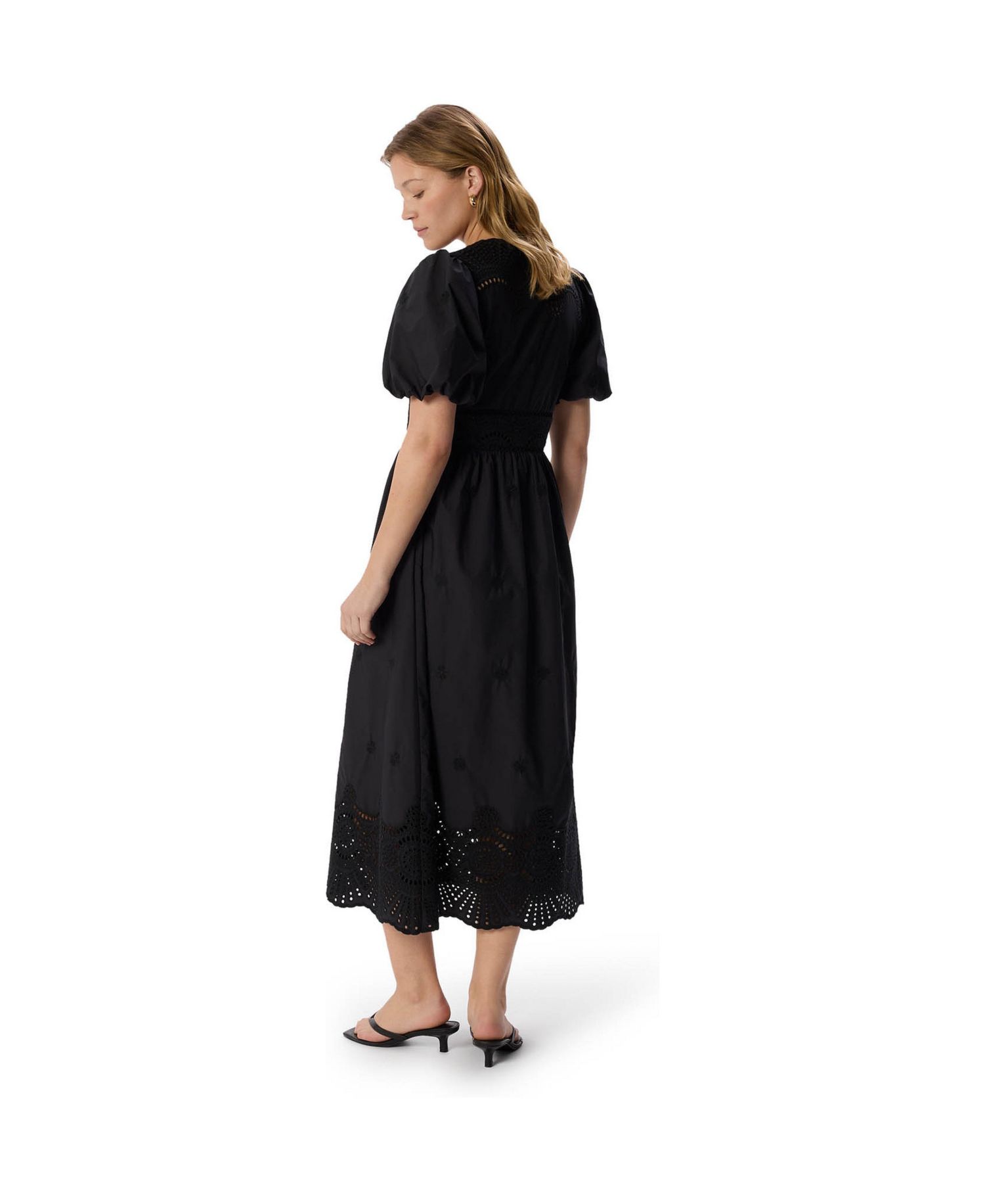 Women's Cotton Broderie Dress