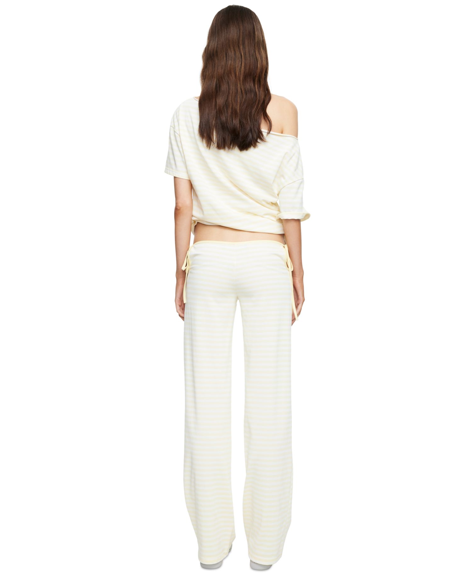 Women's Bloom Low-Rise Waist Tie Pants