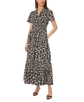 kimono sleeve maxi dress Draped and Kimono Sleeve Viscose Satin Long Dress – John Paul Ataker
