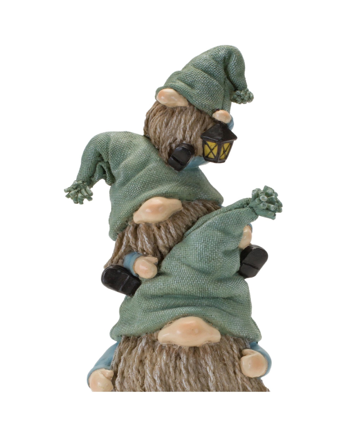 Slickblue Stone Garden Gnome Stacking Figurine (Set of 2)