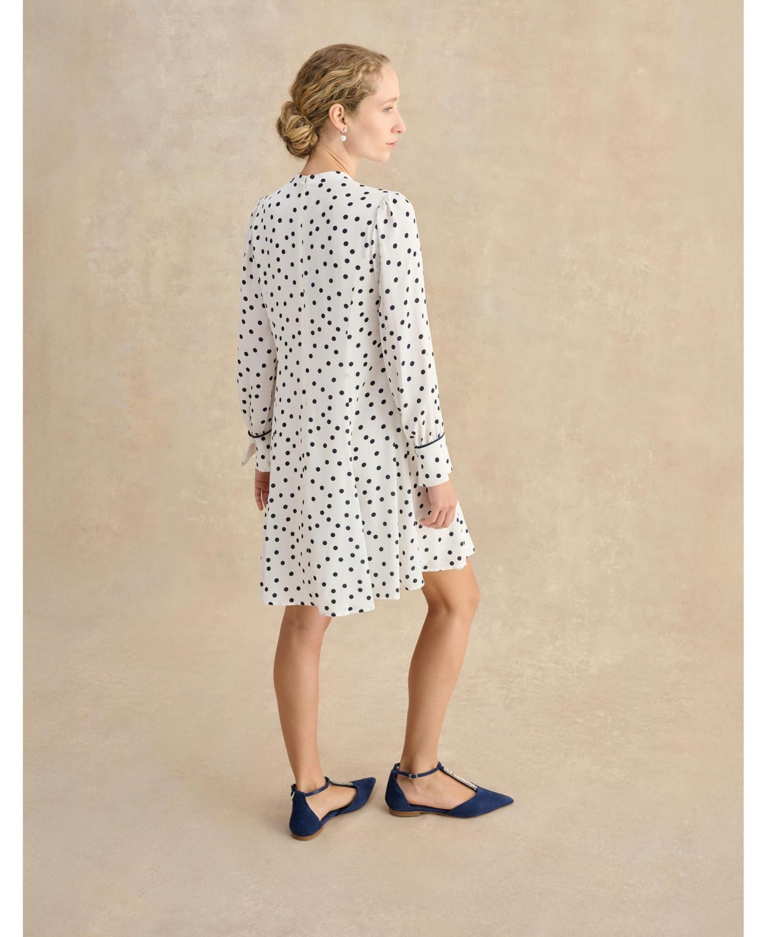 Women's Ruth Polka Dot Mini Dress