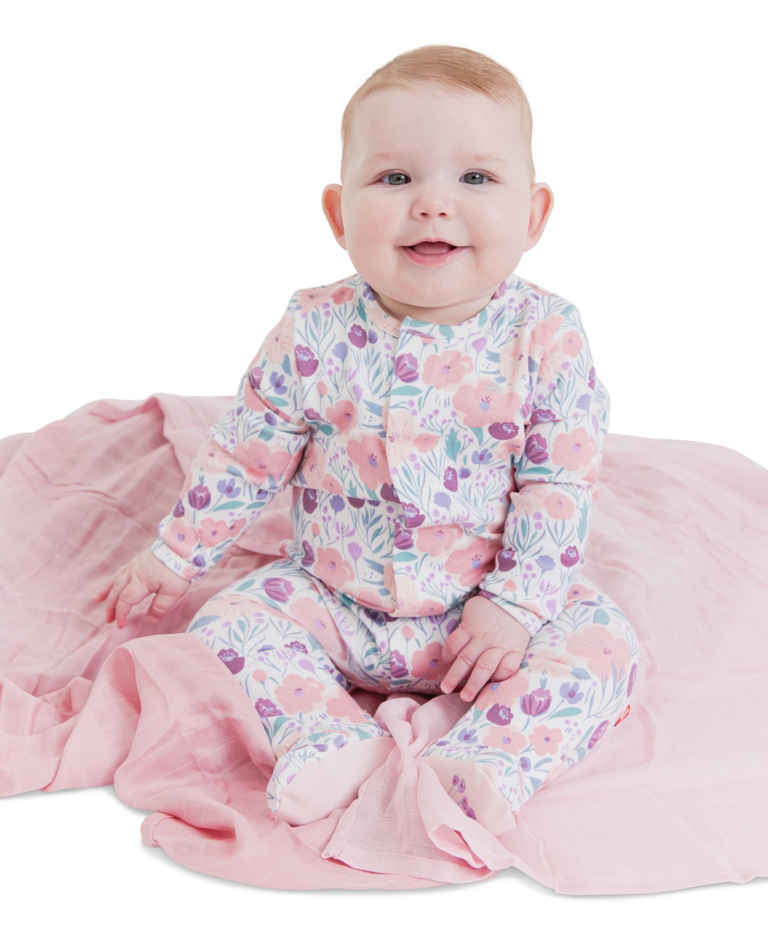 Baby Girls' Whistledon Footie Long-Sleeve Coverall
