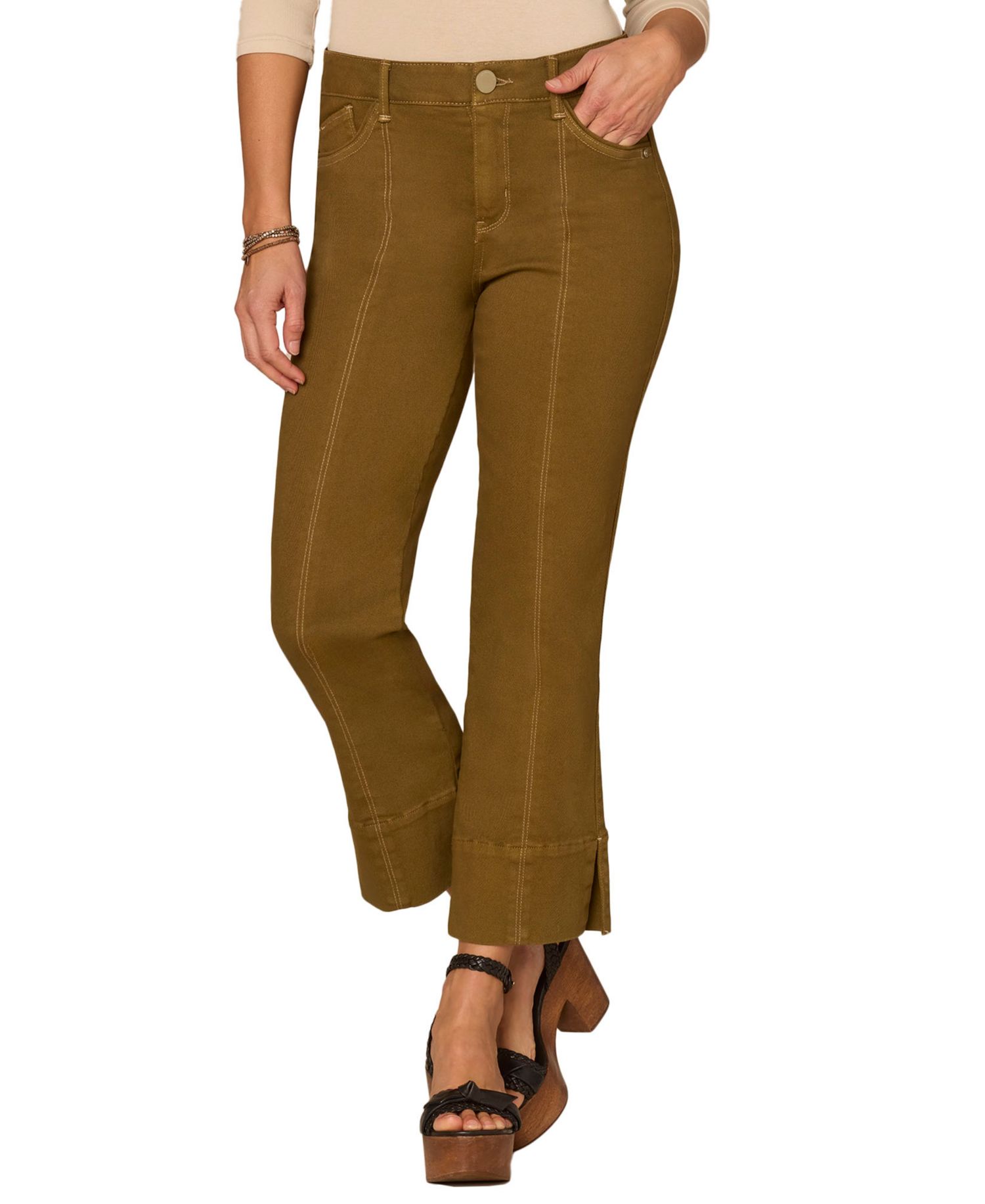 Women's "Ab" Solution High-Rise Kick-Flare Jeans