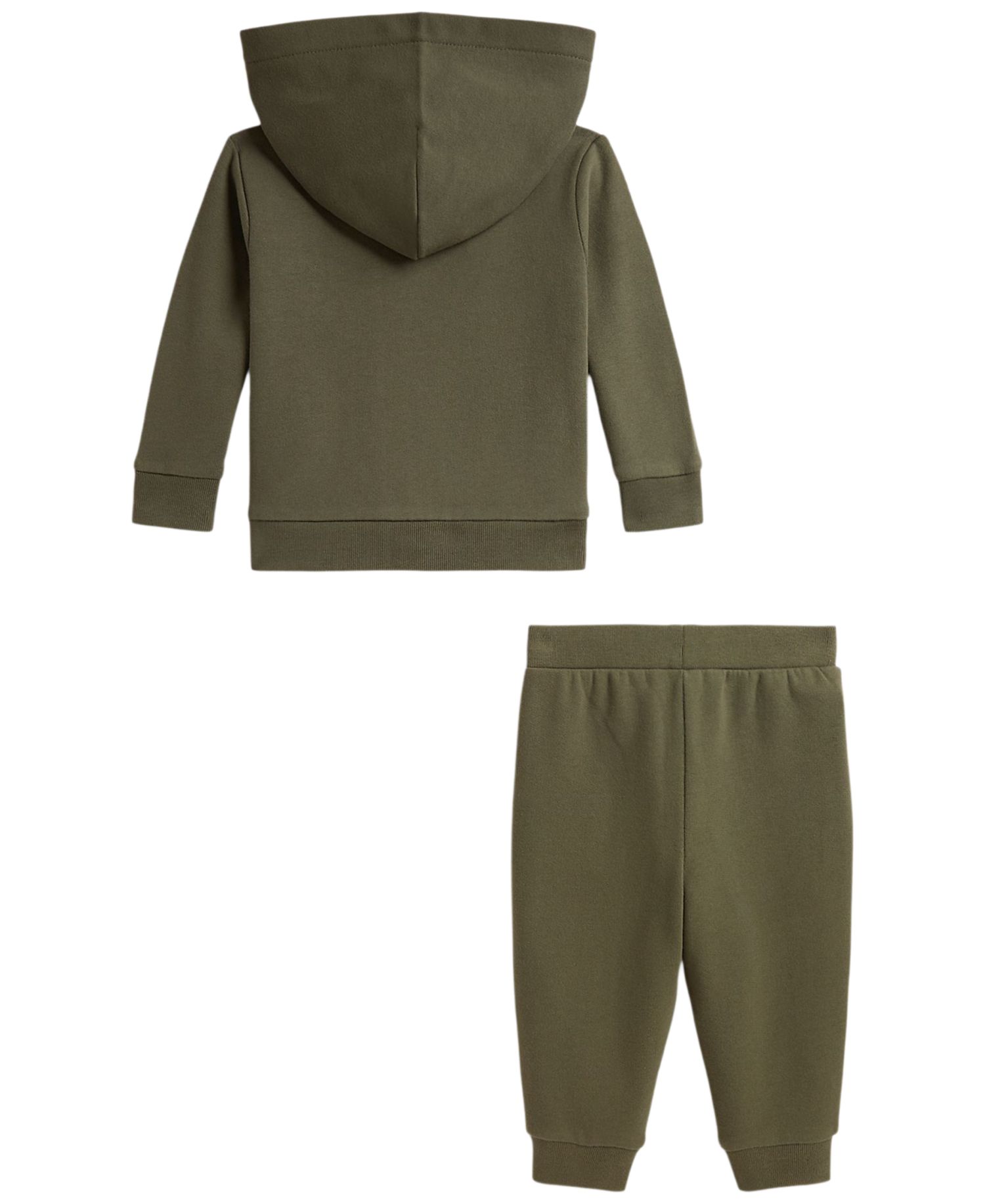 Baby Boys' Logo Fleece Full-Zip Hoodie and Pants, 2-Piece Set
