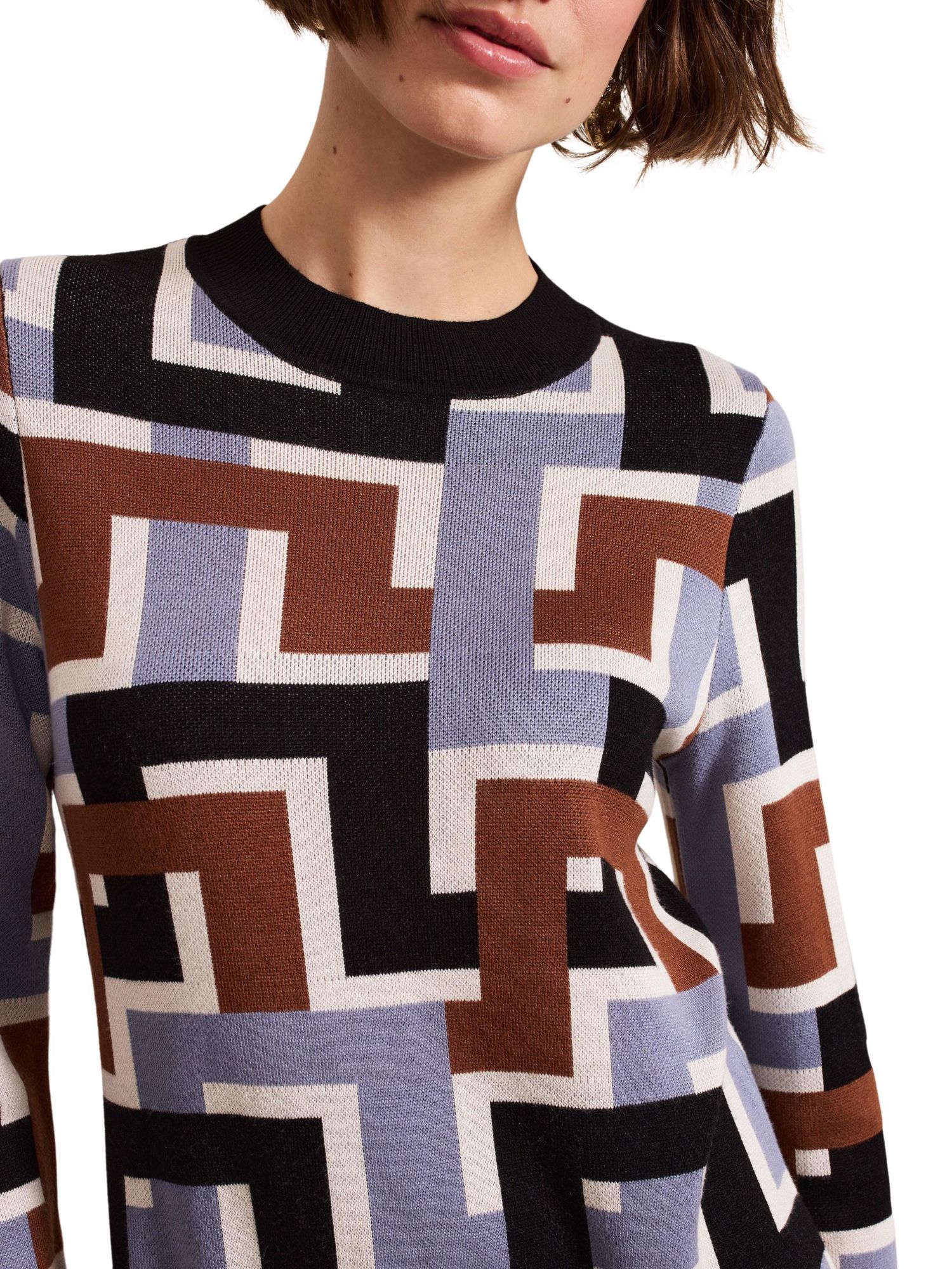 Women's Brianna Crew Neck Knitted Dress