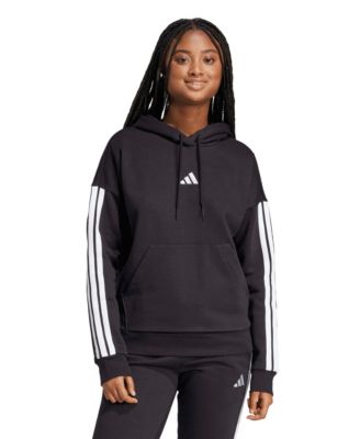 Women's Essentials 3-Stripes Fleece Hoodie