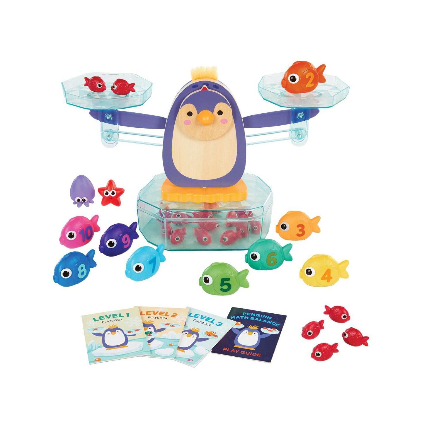 Детские игрушки Battat Penguin Math Balance Scale, цвет: Разноцветный — фото 2