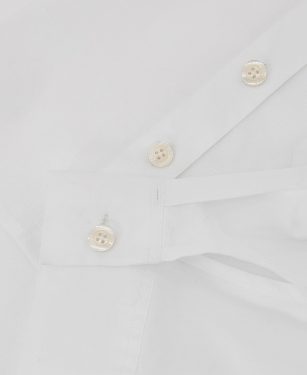 Reiss Women's Solenge Cropped Cotton Shirt