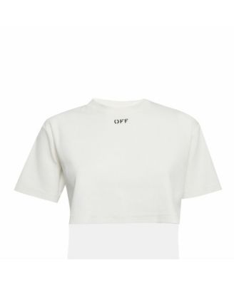 Women's Logo Rib Knit Crop Top