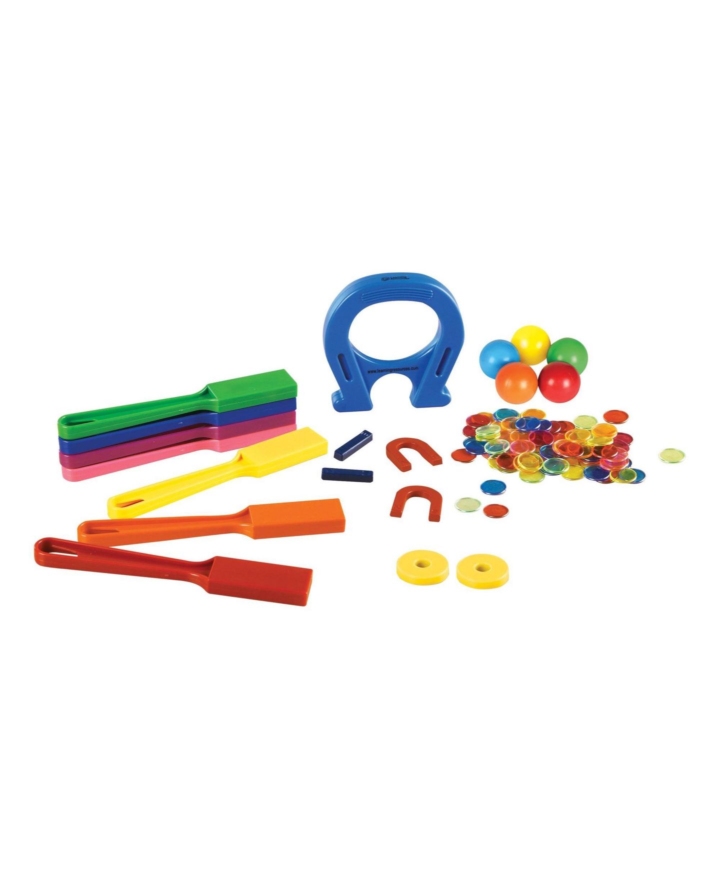 Детские игрушки Learning Resources Super Magnet Lab Science 119-Piece Kit, Ages 5+, цвет: Разноцветный — фото 3