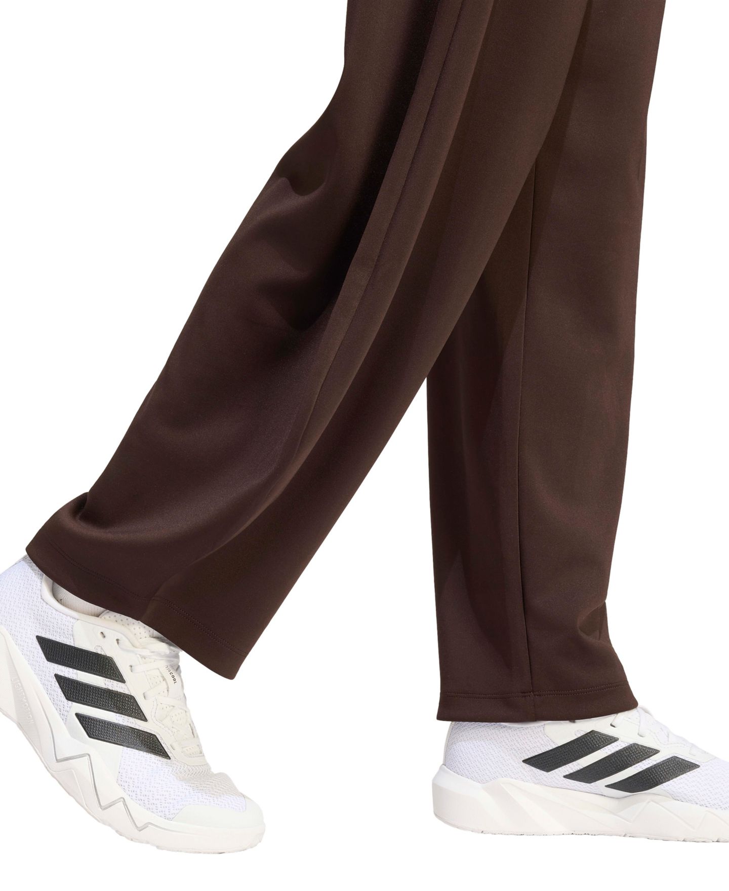Женские брюки adidas Hyperglam Barrel Training, цвет: Кофейный — фото 3