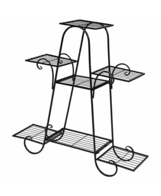 7 Tier Metal Patio Plant Stand