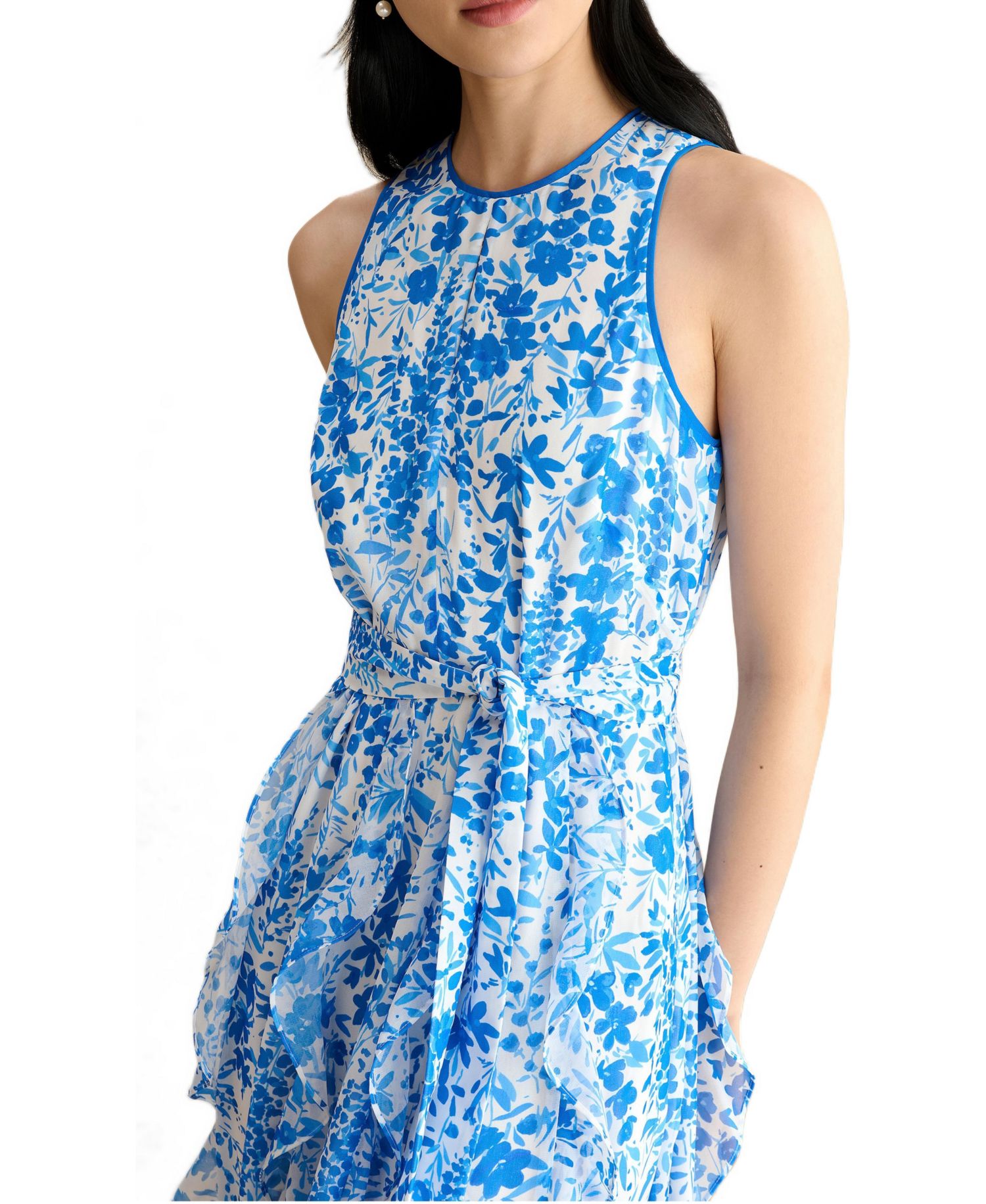 Women's Taryn Floral Ruffle Maxi Dress