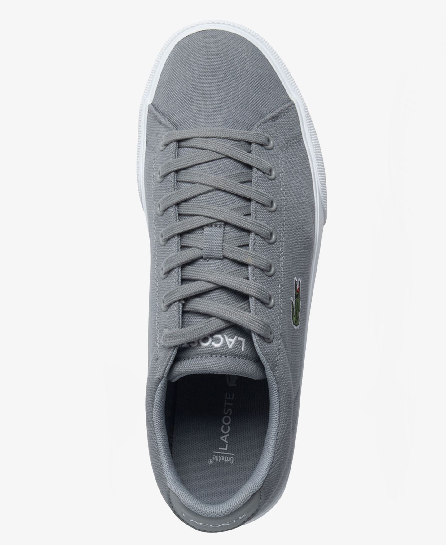 Мужские кроссовки Lacoste Lerond Low-Profile, цвет: Серый / Белый — фото 4
