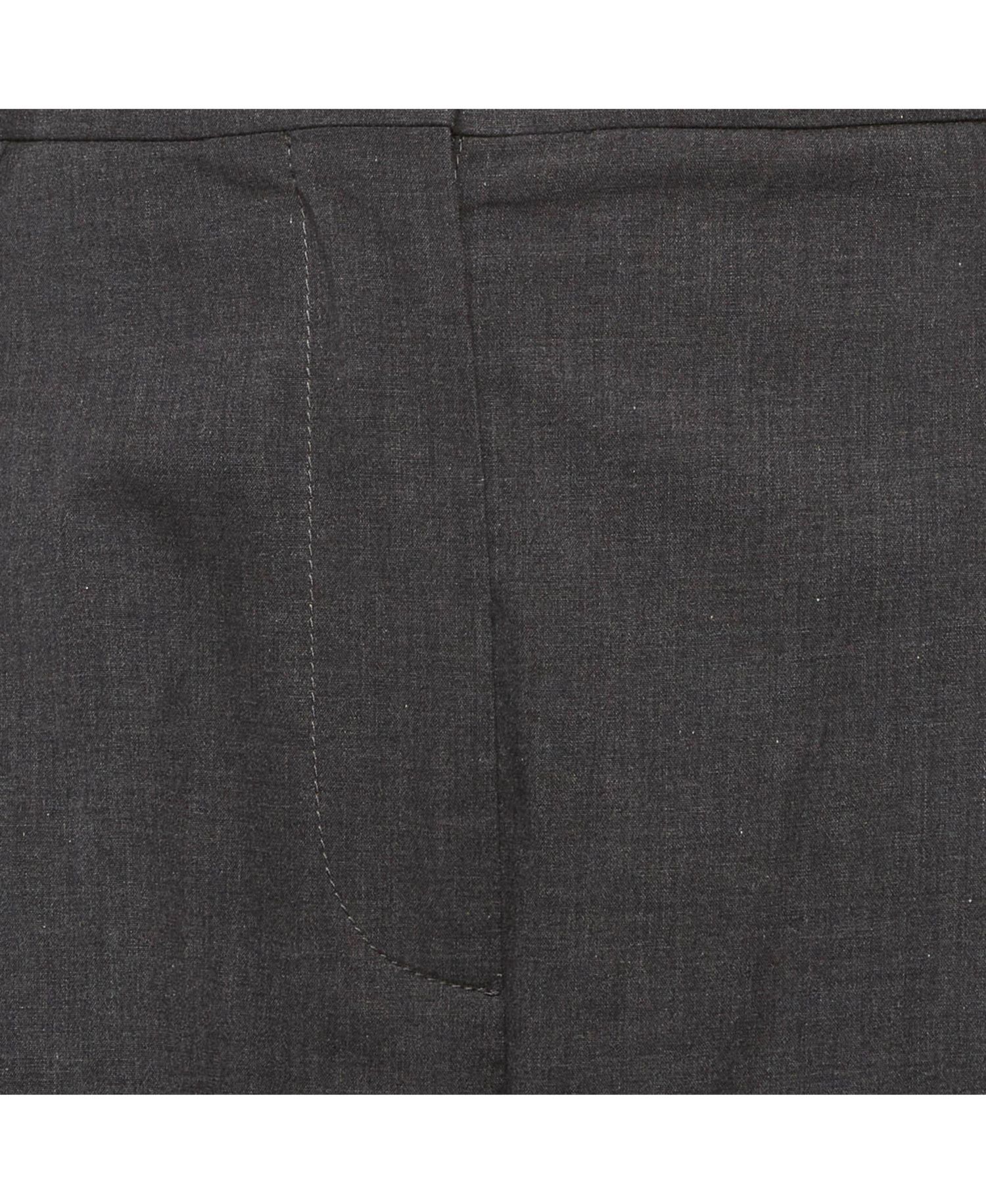 Women's Cotton Blend Straight Fit Trousers
