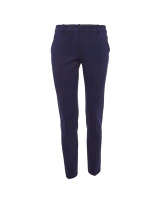 Women's Stretch Crepe Straight Fit Trousers