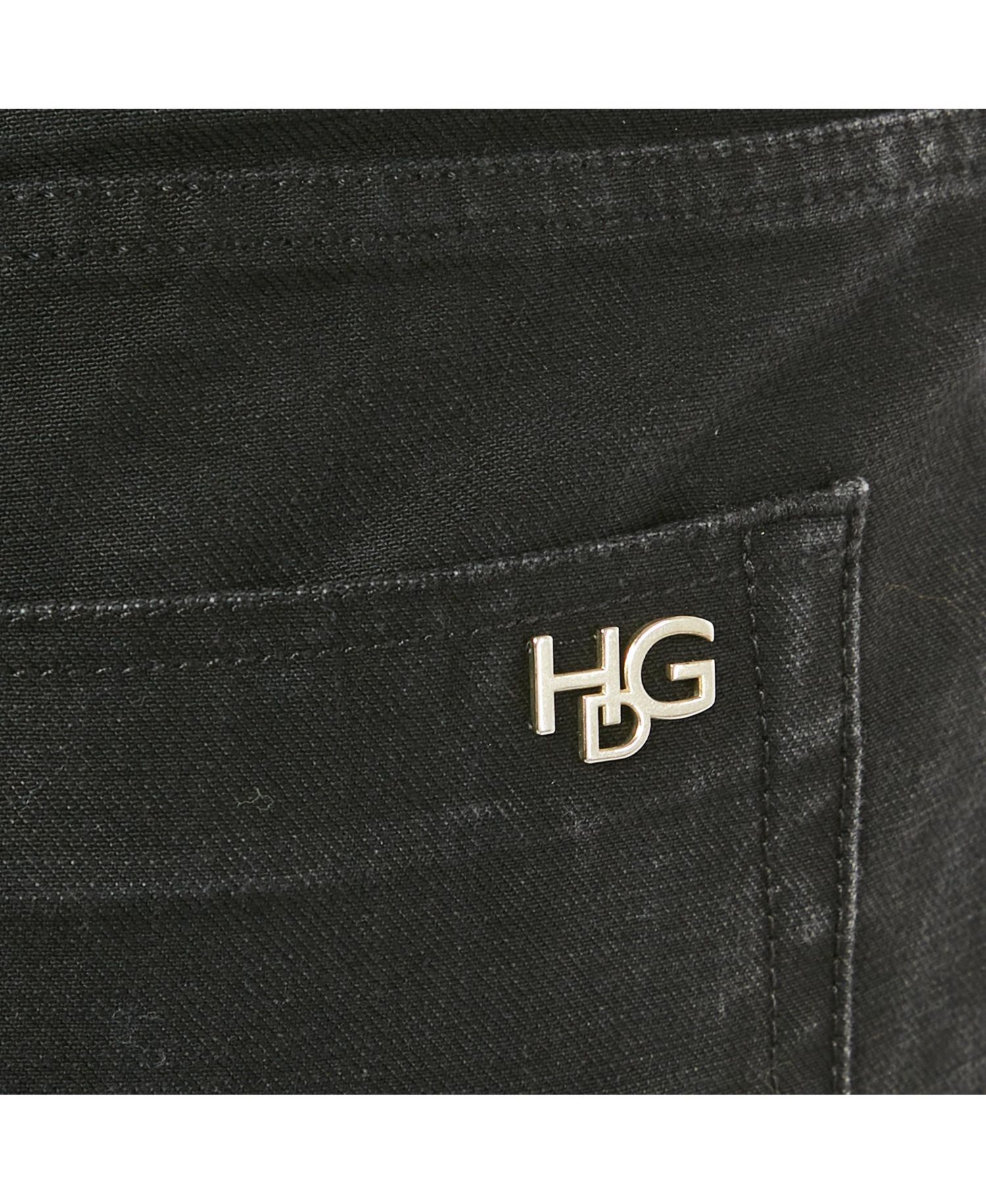 Men's Printed Denim Jeans