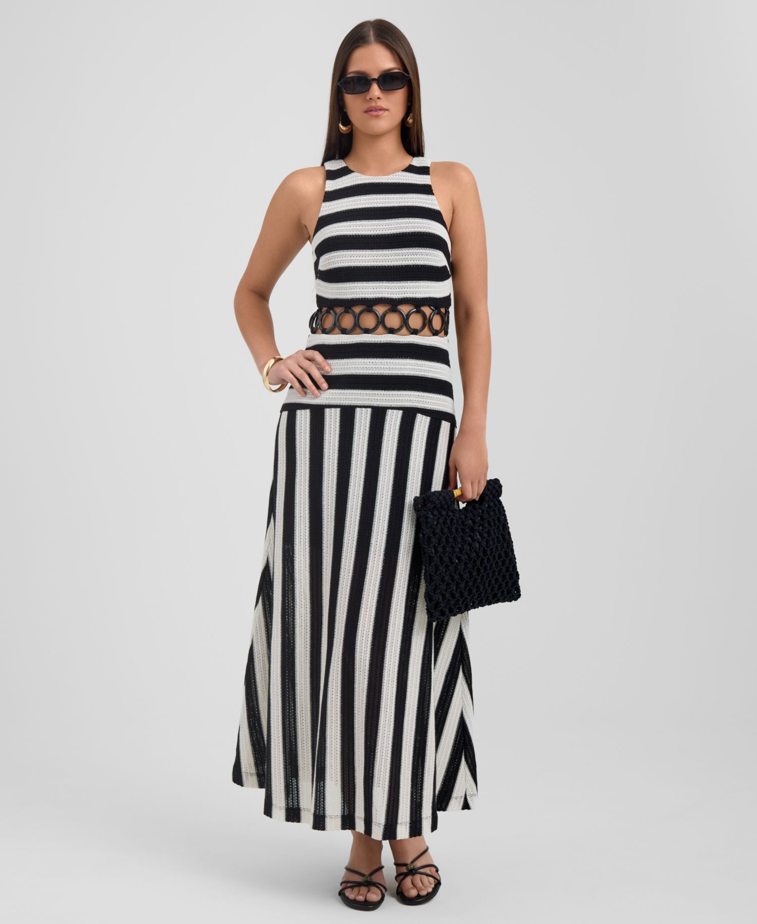 Women's Halter Neck Midi Dress