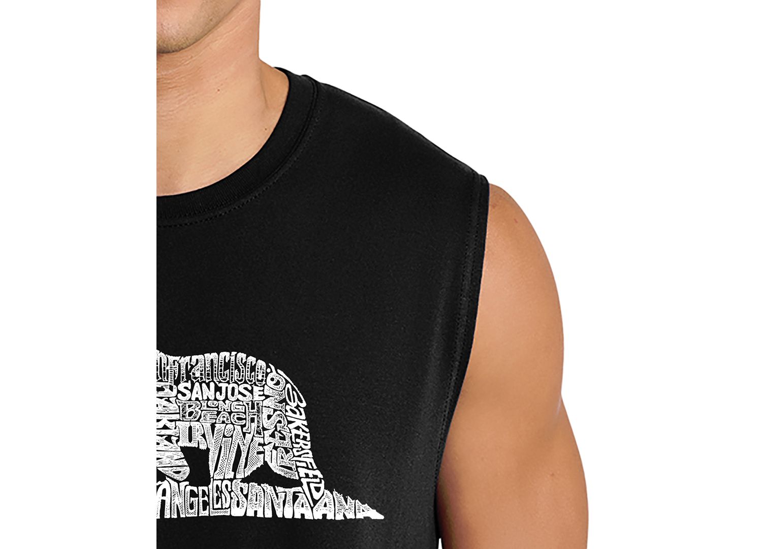 Men's California Bear Graphic Tank Top
