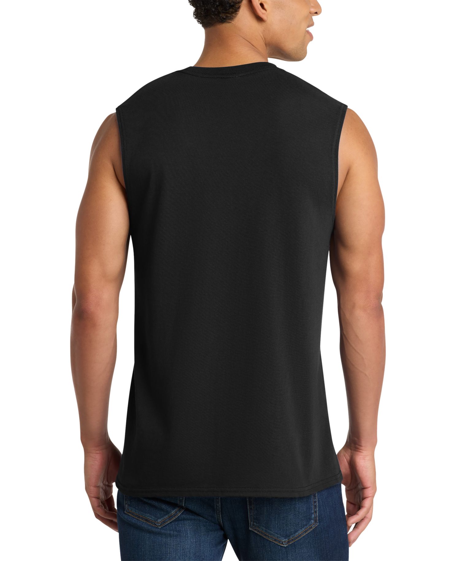 Men's Christmas Elf Hat Graphic Tank Top