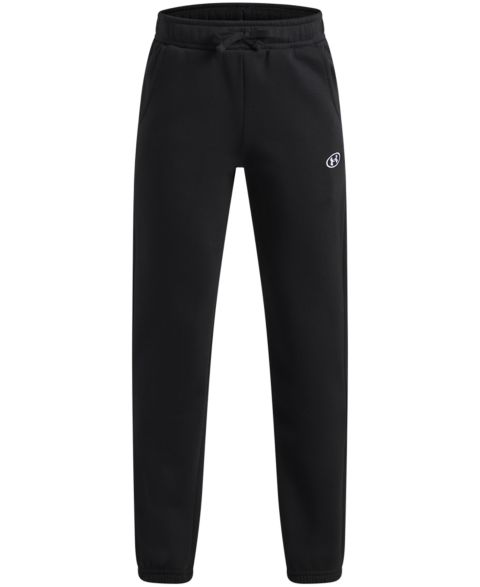Брюки Under Armour Rival Fleece Joggers для мальчиков, цвет: Чёрный