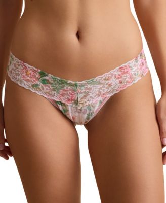 Women's Printed Signature Low-Rise Underwear