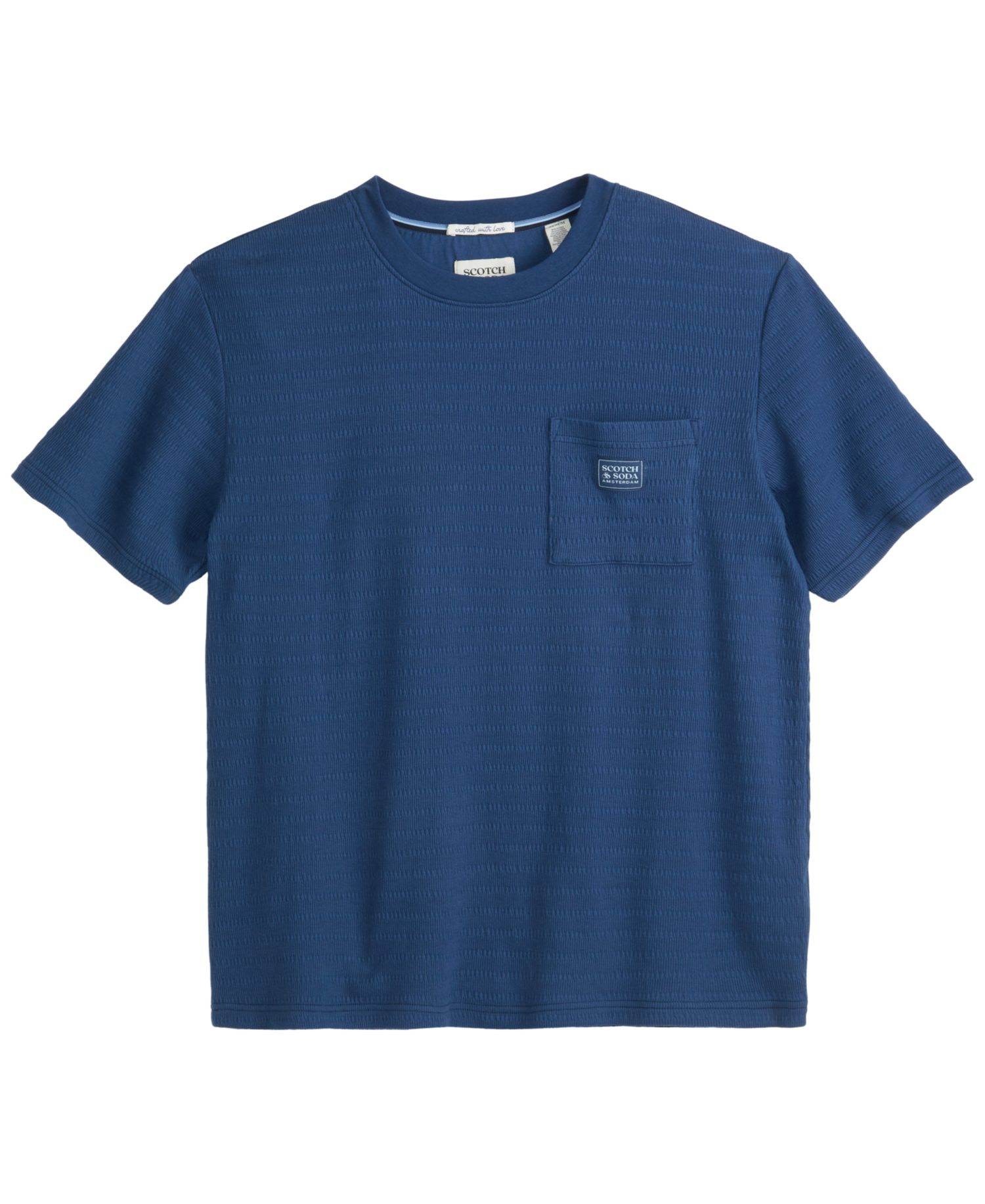 Men's Seersucker Chest Pocket T-shirt
